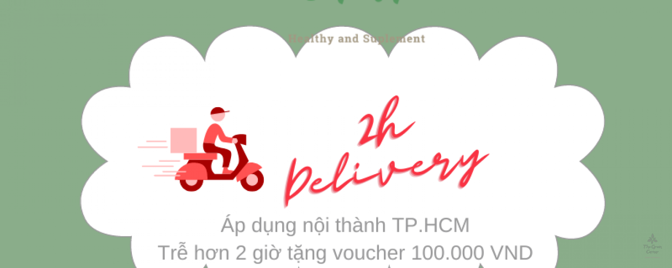 Dịch vụ giao hàng nhanh trong vòng 2h của nhà Green