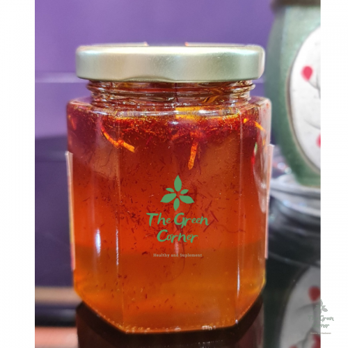 Mật ong ngâm Saffaron và đông trùng hạ thảo - 280 ML  (copied)